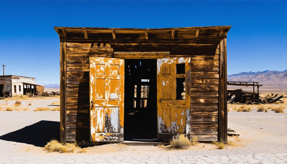 ghost towns and historic ruins