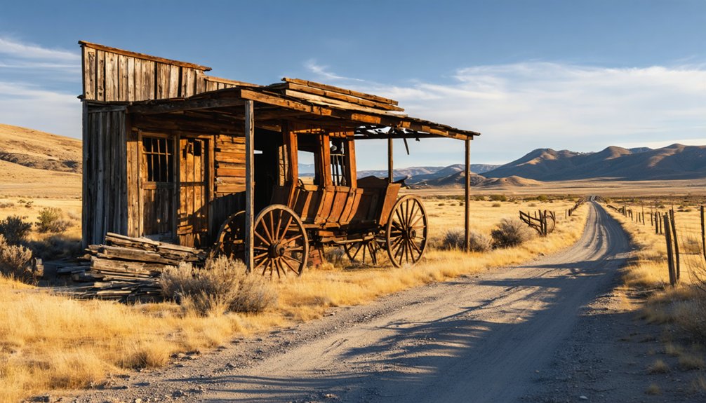 ghost towns and historic trails