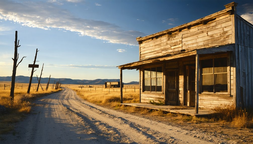ghost towns and mining history