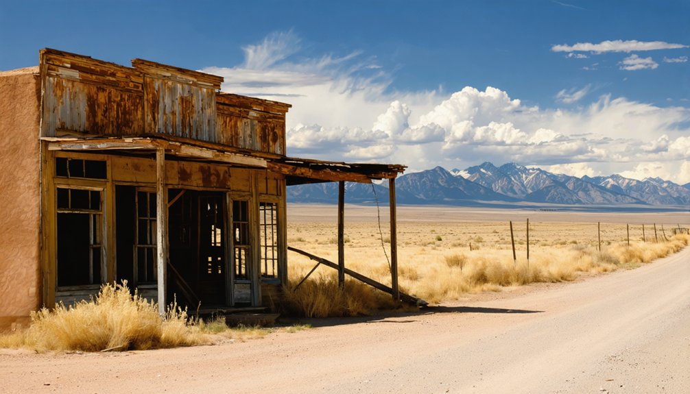 ghost towns and mining history