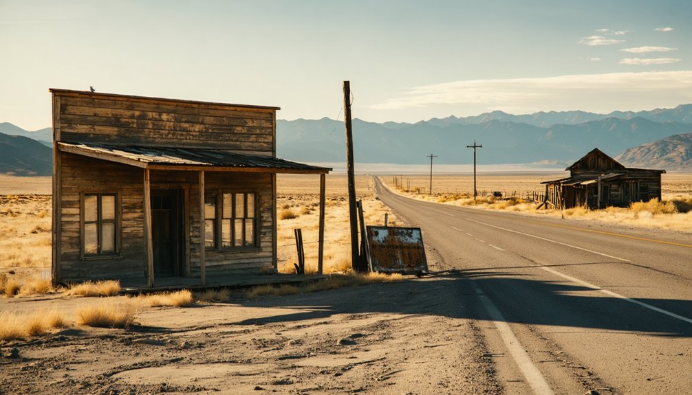 ghost towns and scenic drives