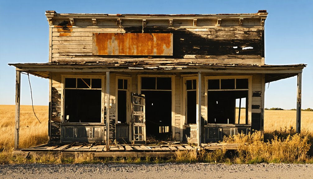 ghost towns enrich shell city