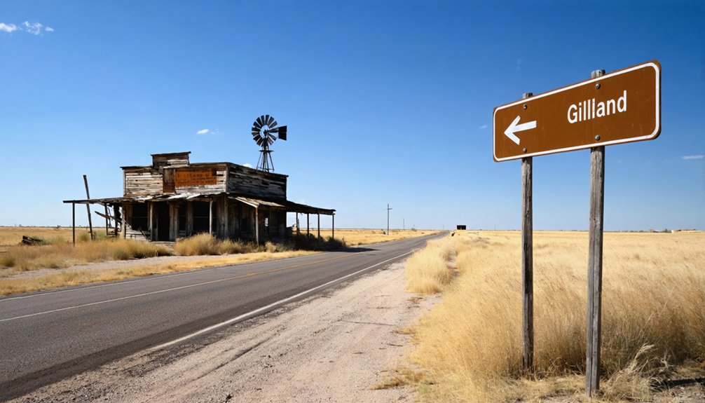 ghost towns near gilliland worth visiting