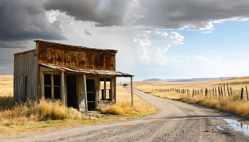 ghost towns near macy