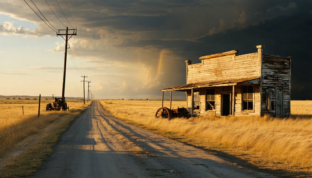 ghost towns near perry