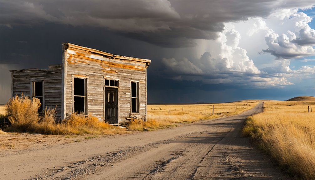 ghost towns with historic remnants