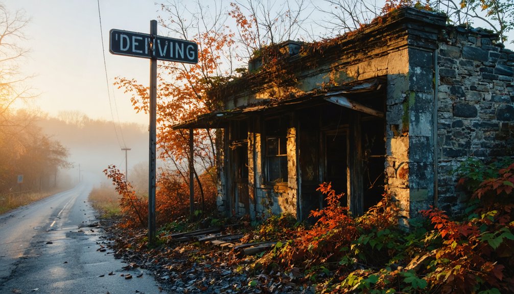 haunted coal tipple ruins
