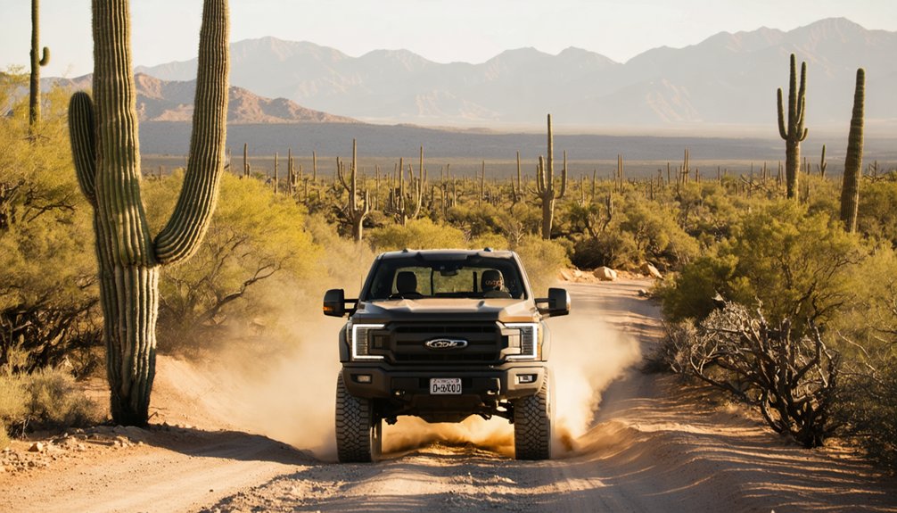 high clearance vehicle recommended