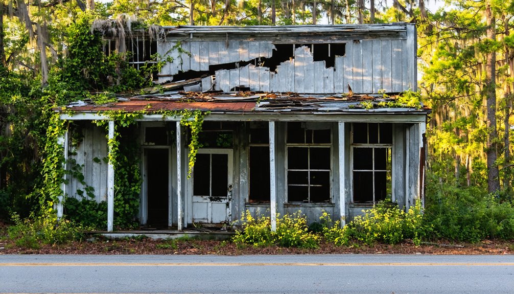historic abandoned coastal and mountain communities