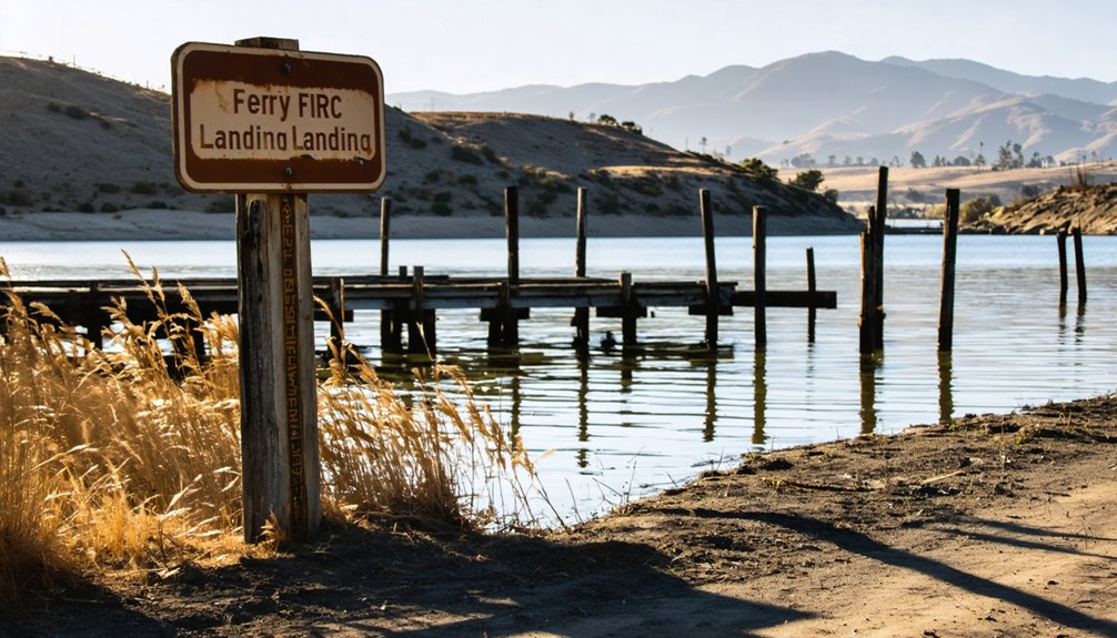 historic gold rush river crossing