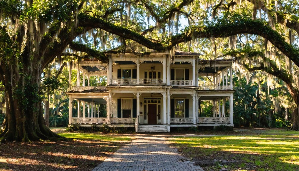 historic mansions still stand