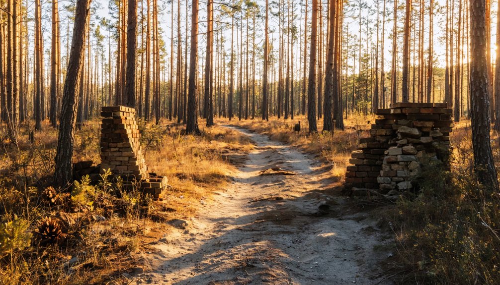 historic ruins hidden beneath overgrowth