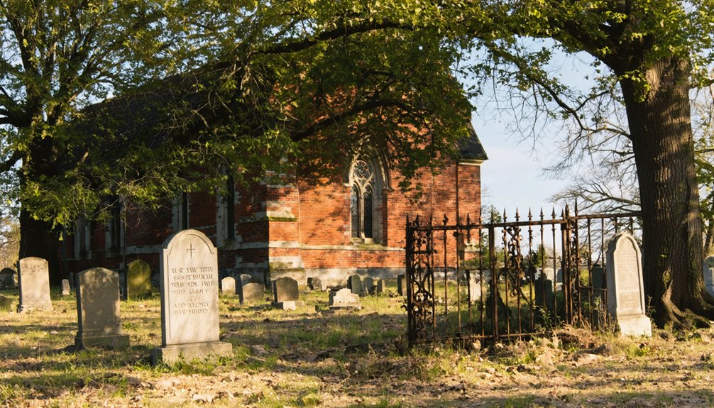 hungarian cemetery and baptist church