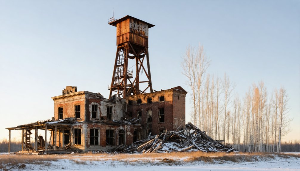 mining town evacuations caused by economic decline
