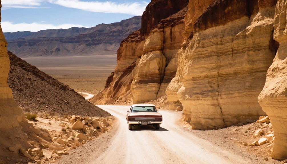 nevada start rugged mountain drive