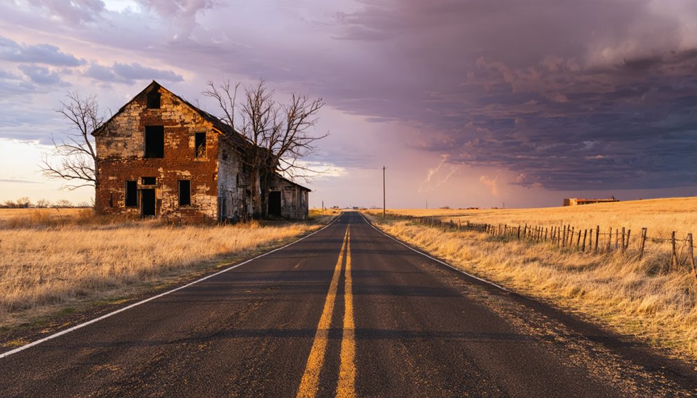 optimal kansas ghost town visiting seasons