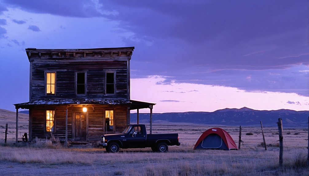 overnight ghost town accommodations
