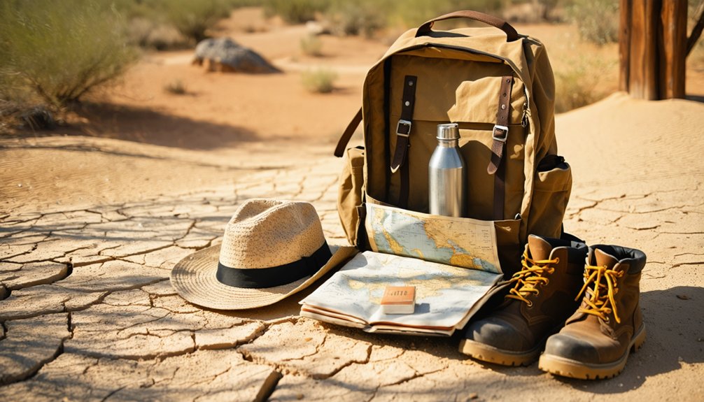 pack essentials for desert exploration