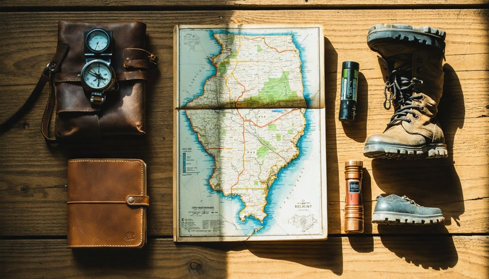 pack essentials for exploration