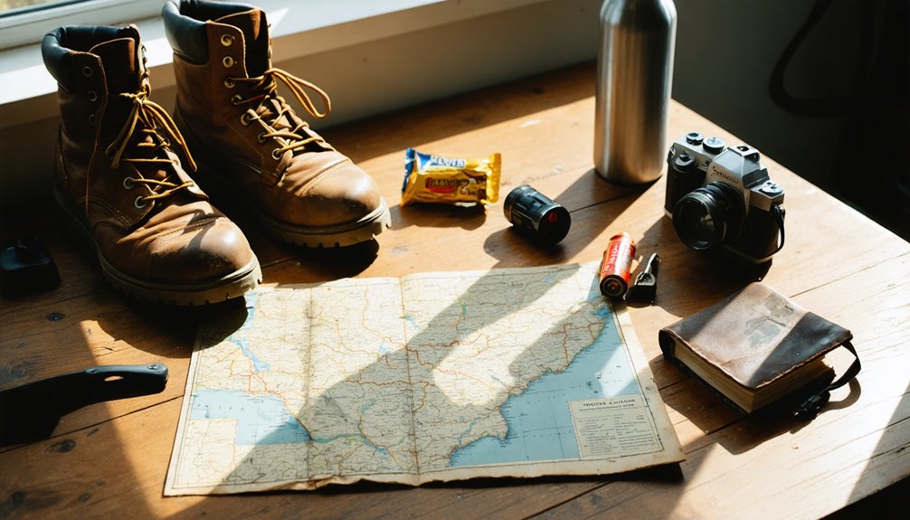pack essentials for remote exploration
