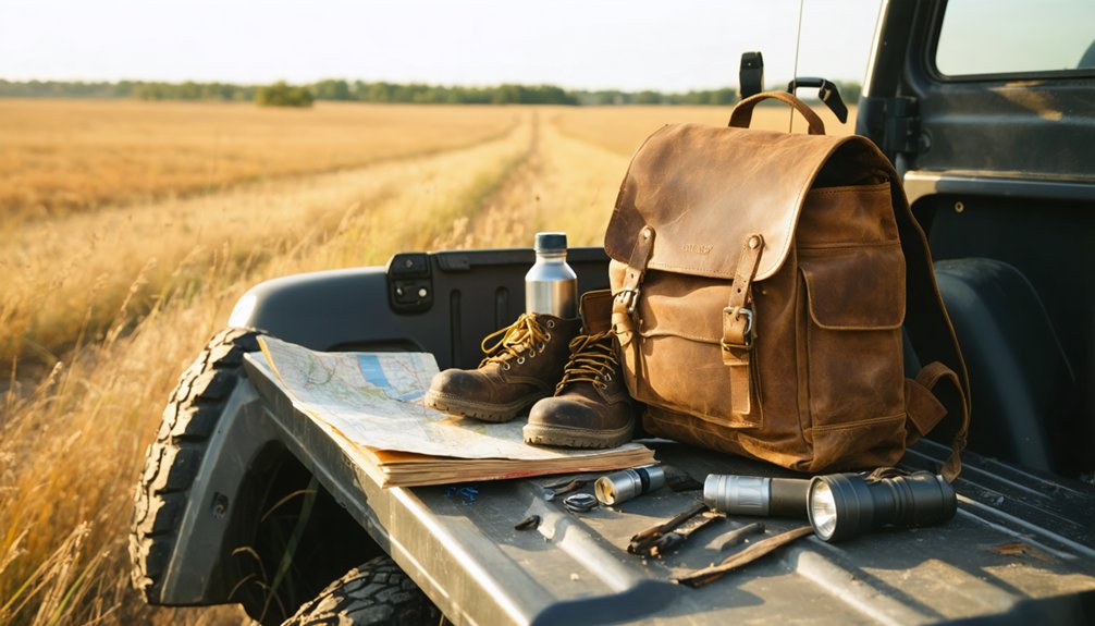 pack sturdy boots and essentials