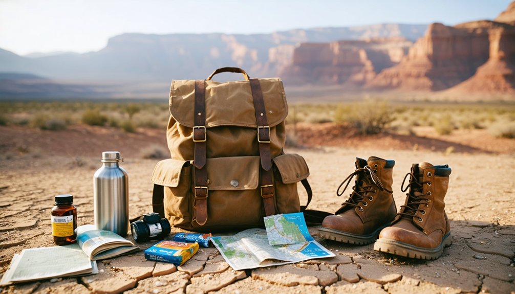 pack water food safety gear