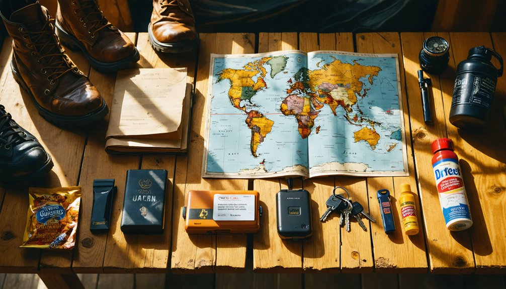 packing essential outdoor gear