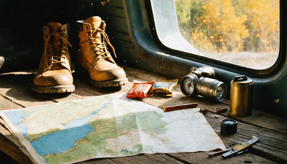 prepare explore stay self sufficient