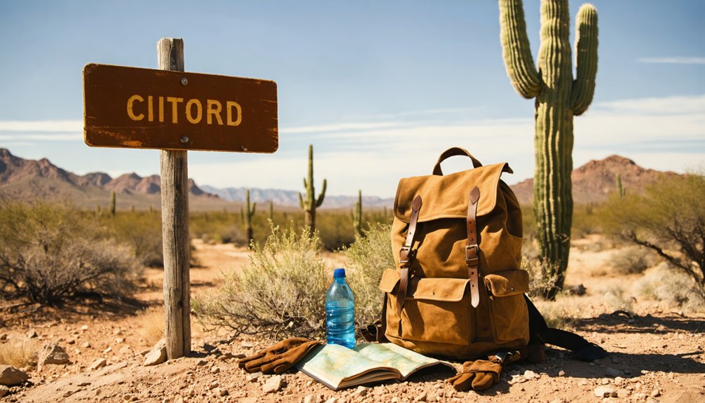 prepare for desert exploration