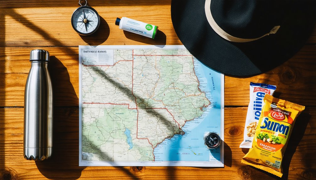 prepare for outdoor exploration