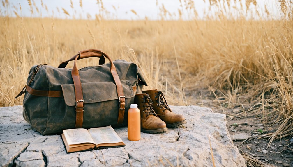 prepare for remote prairie exploration