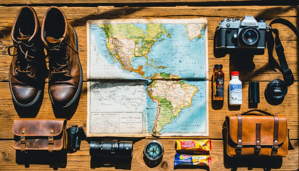prepare pack explore respect