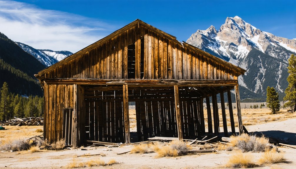 preserved silver mining town