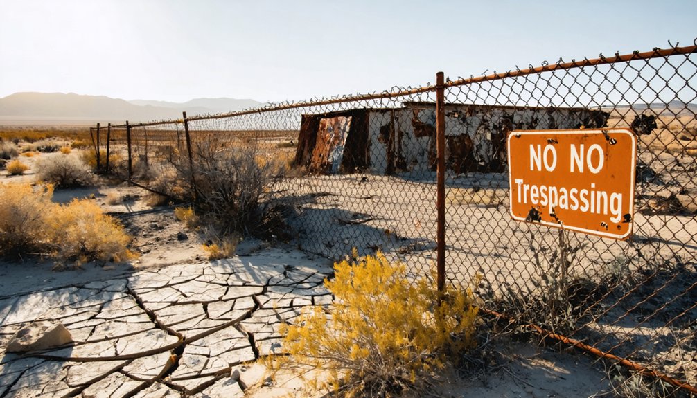 private property legal access only