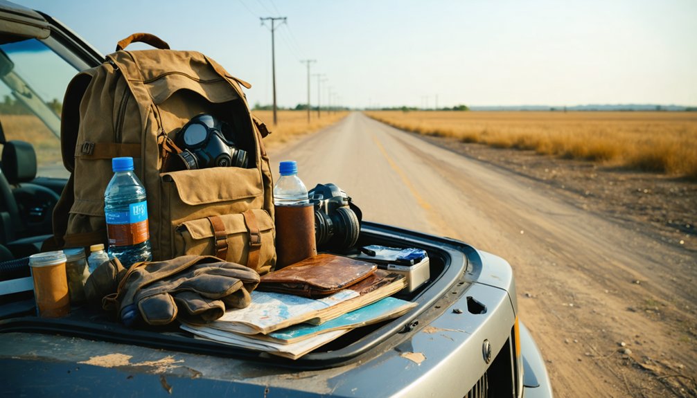 protective gear and emergency supplies