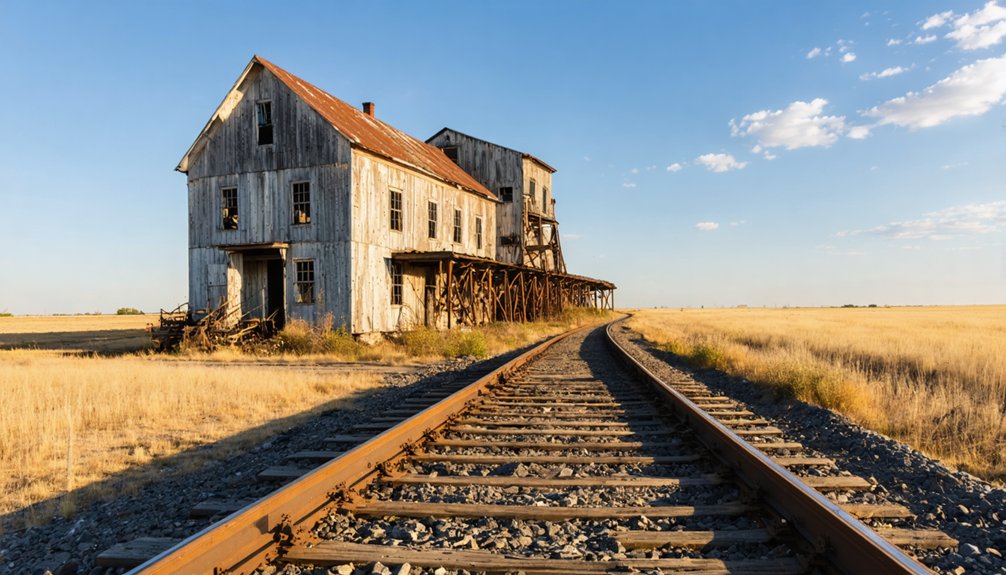 railroad built and abandoned