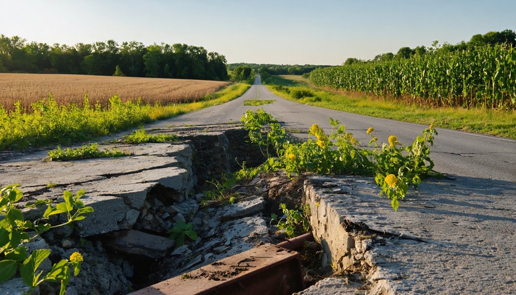 railroad new houses rural land