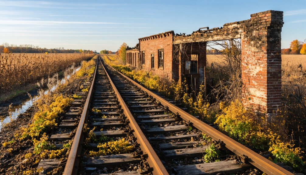 railroad town s rise and fall