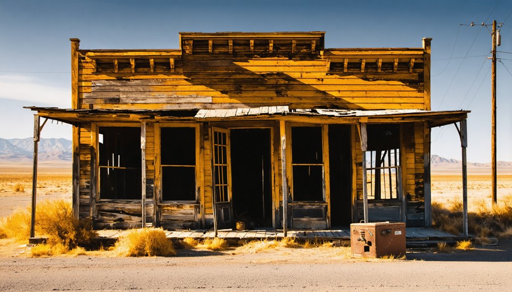 rapid resource driven town collapses