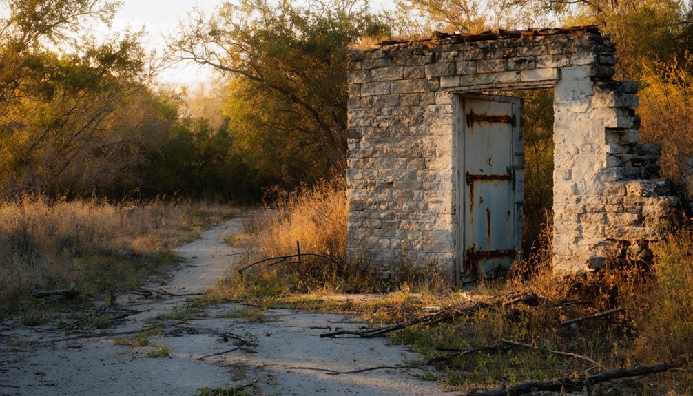 remnants of frontier settlement