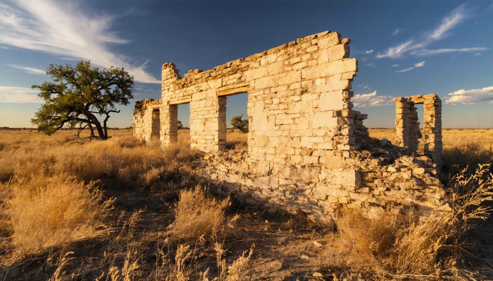 remnants of historic settlement