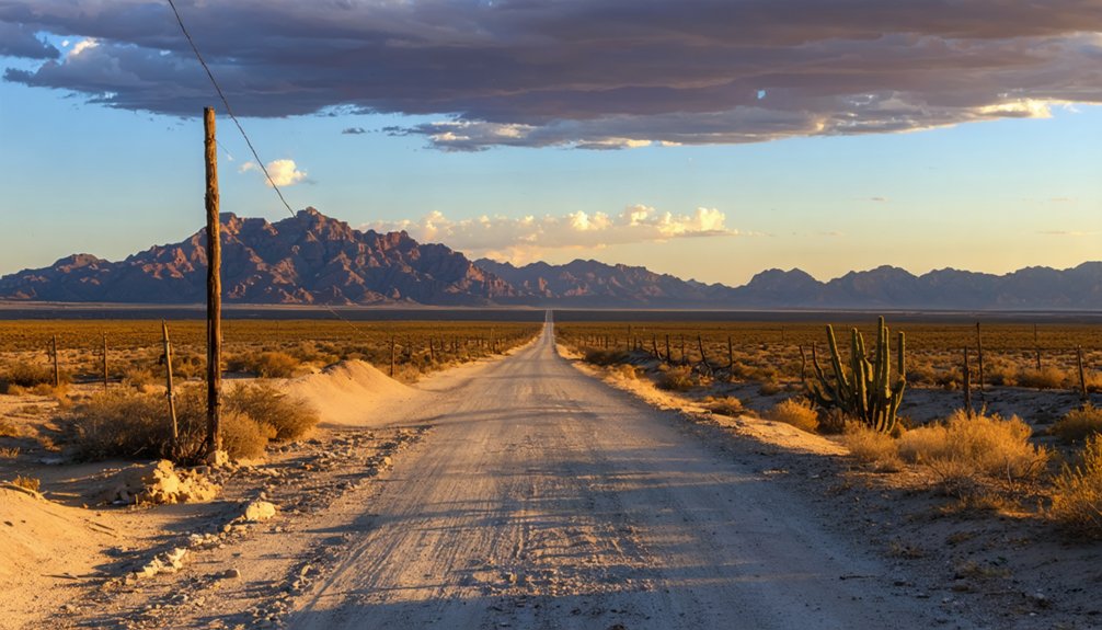 remote historic somber site