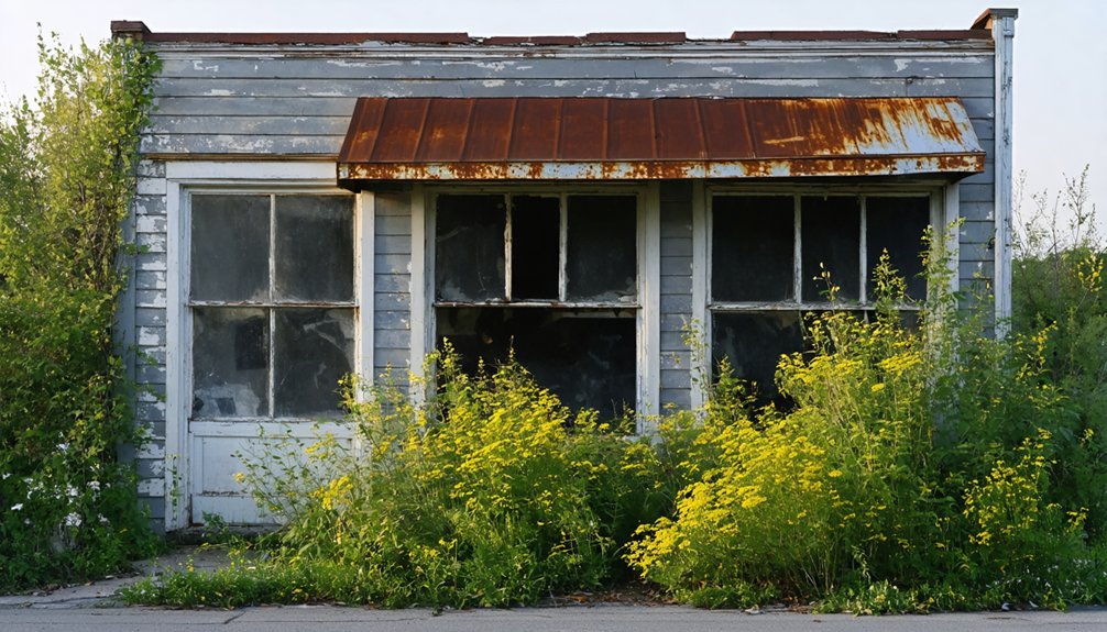 resource depletion causes abandonment