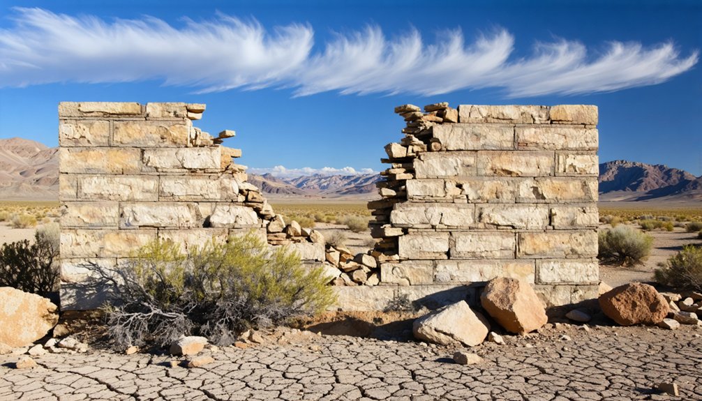 ruins artifacts open sky