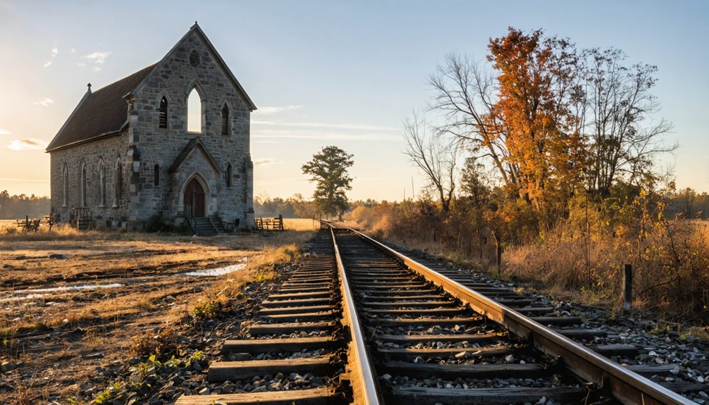 ruins of a forgotten town