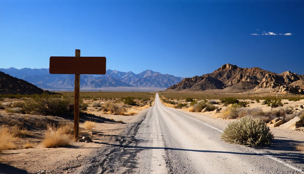 scenic mountain trail entrance