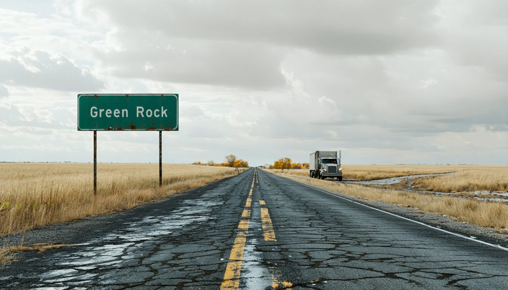 scenic route along river