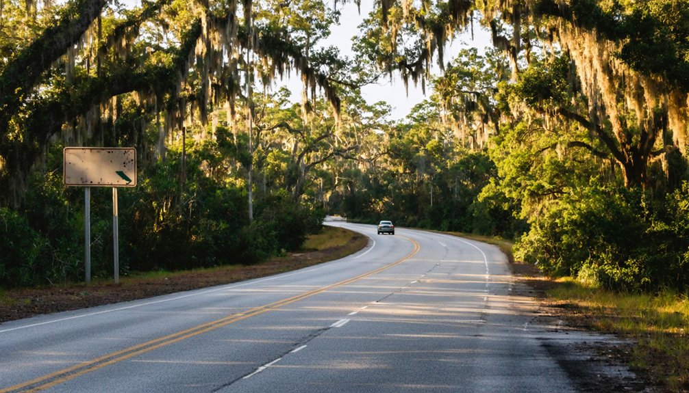 scenic rural florida drive