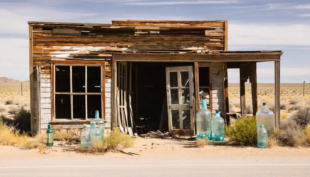 silent desert ghost town