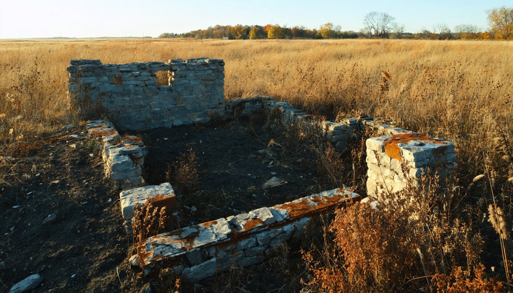 silent open landscape remnants